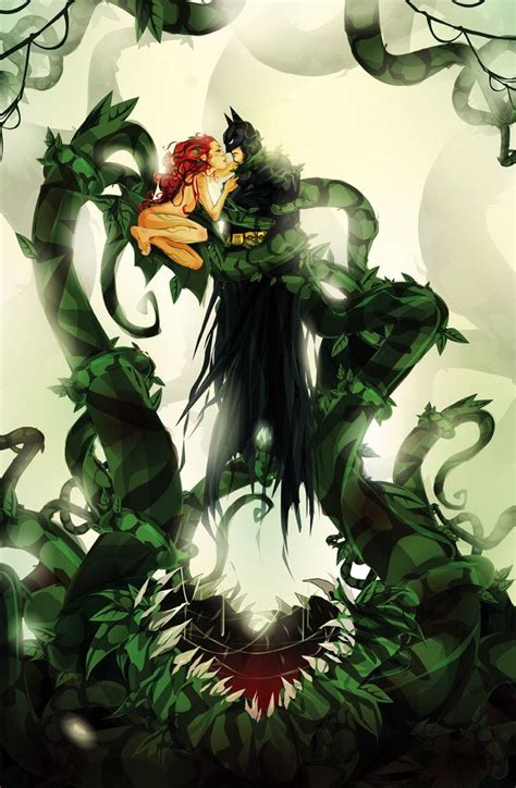 batman poison ivy kiss